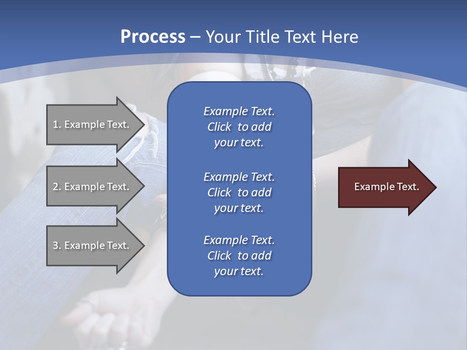 Brunette Needle Syringe PowerPoint Template
