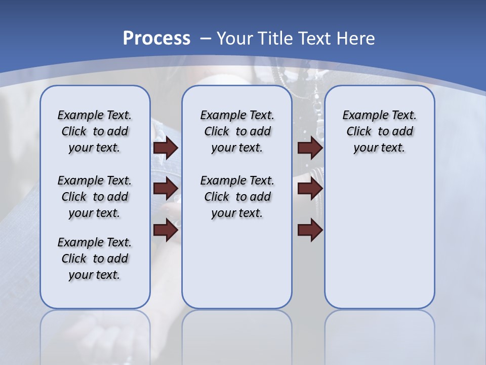 Brunette Needle Syringe PowerPoint Template