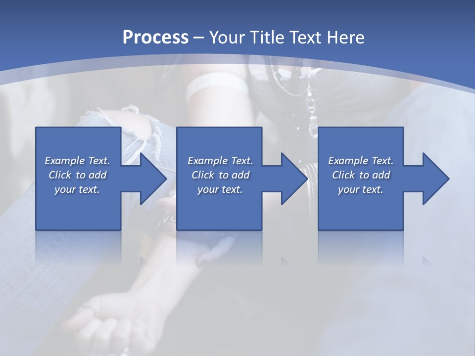 Brunette Needle Syringe PowerPoint Template