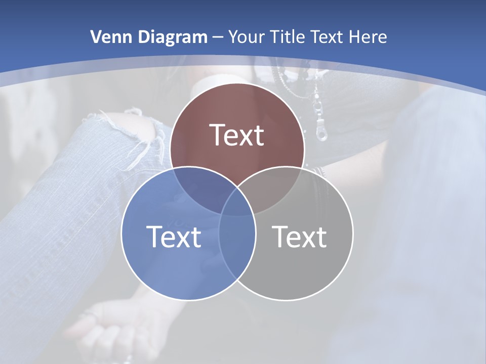 Brunette Needle Syringe PowerPoint Template