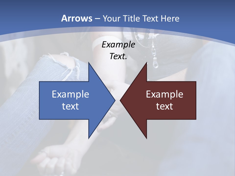 Brunette Needle Syringe PowerPoint Template