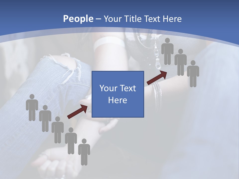 Brunette Needle Syringe PowerPoint Template