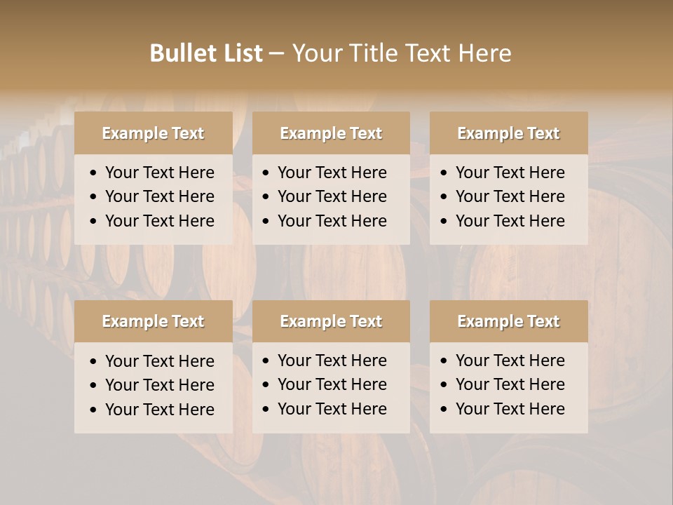 Jordan Wines PowerPoint Template