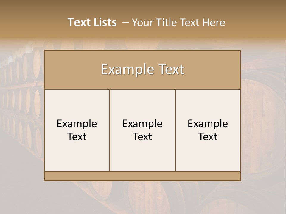Jordan Wines PowerPoint Template