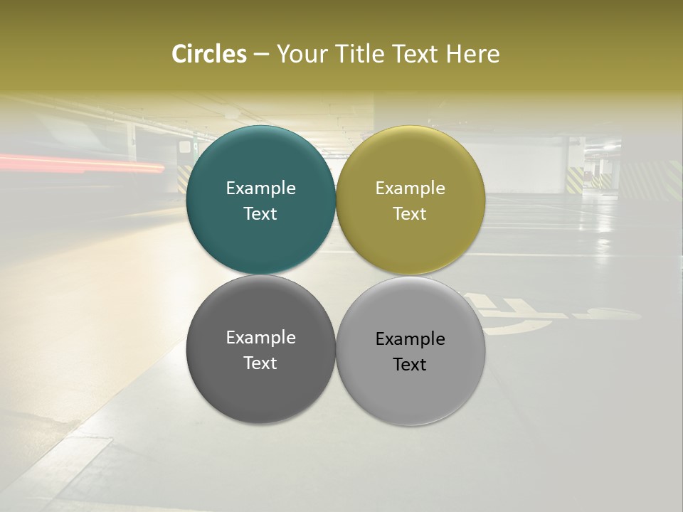Place Automobile Working PowerPoint Template