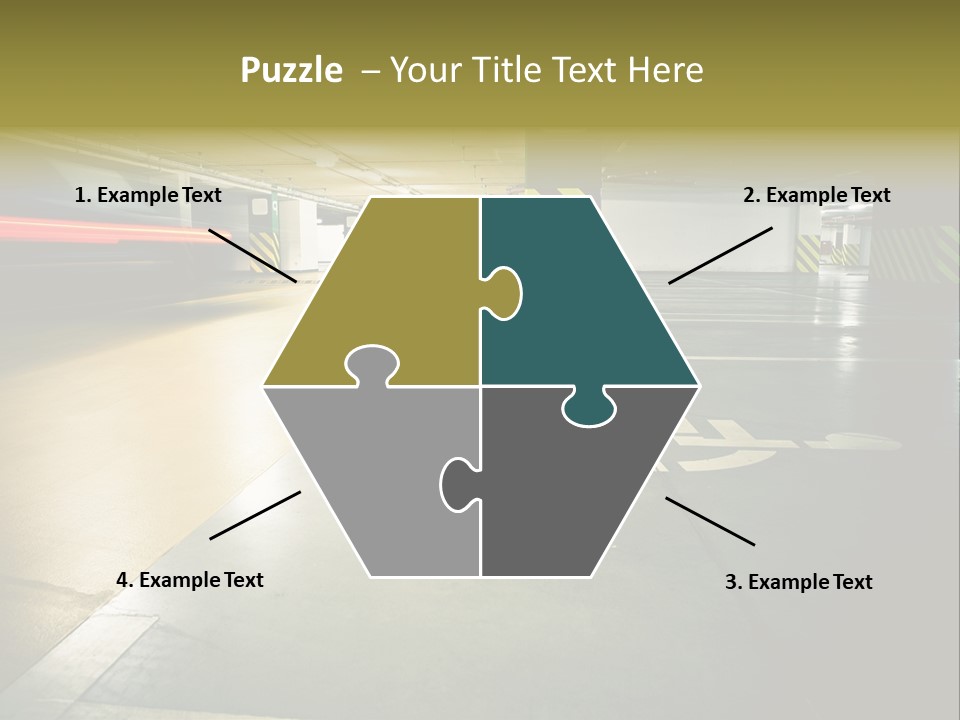 Place Automobile Working PowerPoint Template
