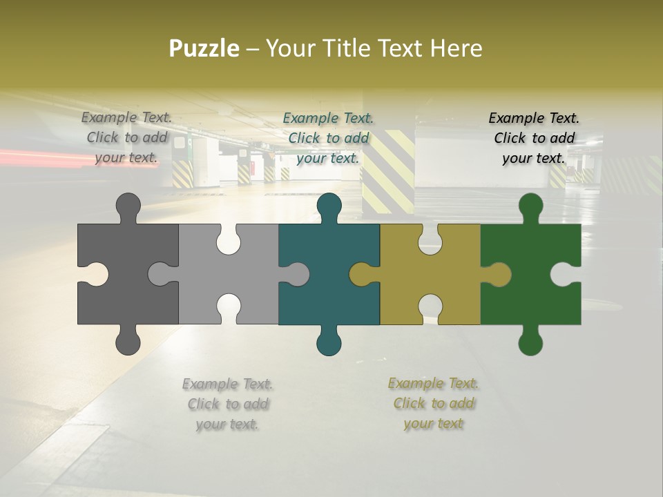 Place Automobile Working PowerPoint Template