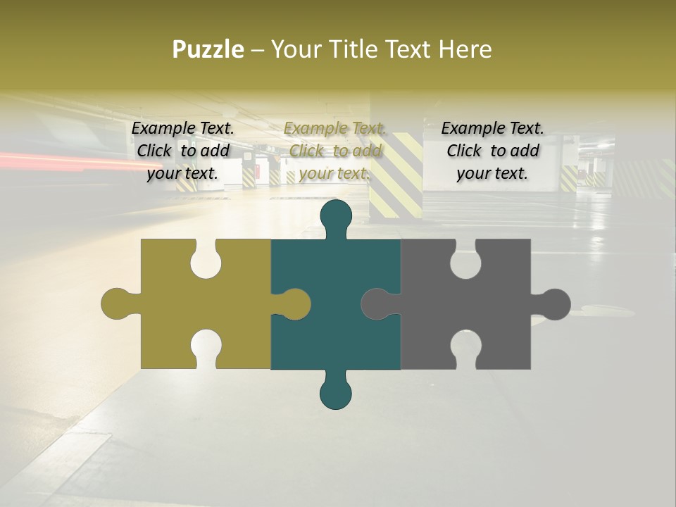 Place Automobile Working PowerPoint Template