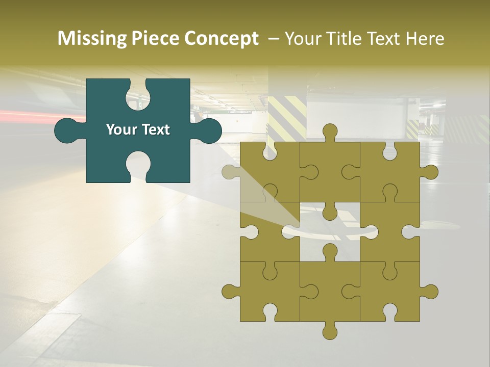 Place Automobile Working PowerPoint Template