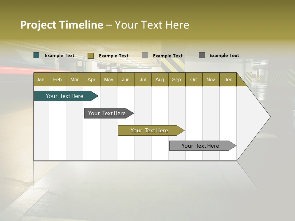 Place Automobile Working PowerPoint Template