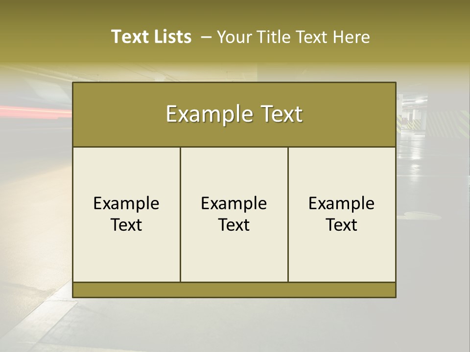 Place Automobile Working PowerPoint Template