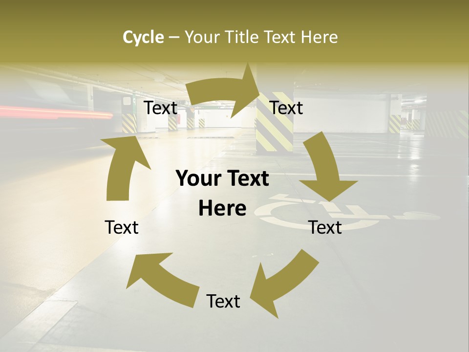 Place Automobile Working PowerPoint Template