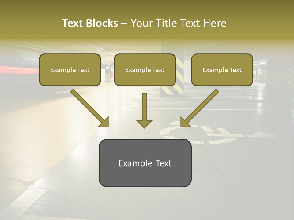 Place Automobile Working PowerPoint Template