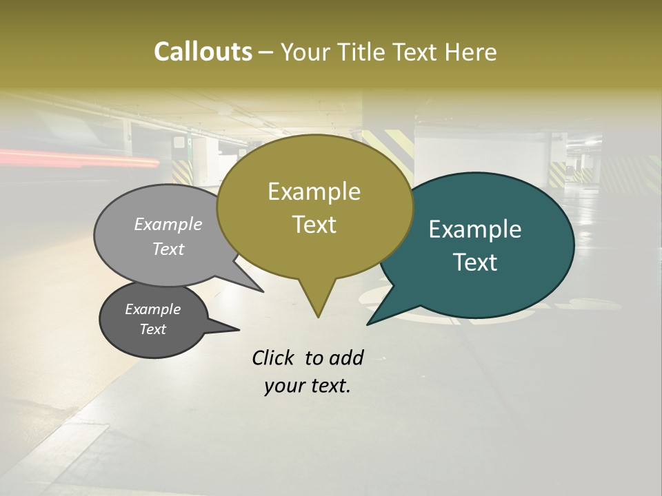 Place Automobile Working PowerPoint Template