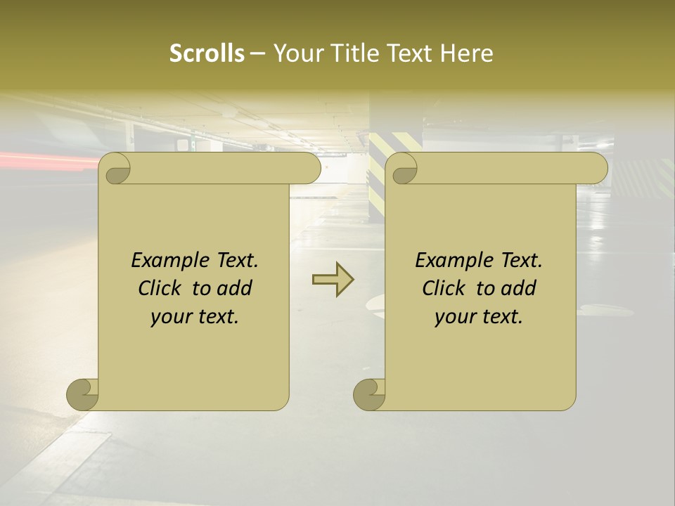 Place Automobile Working PowerPoint Template