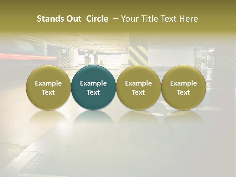 Place Automobile Working PowerPoint Template