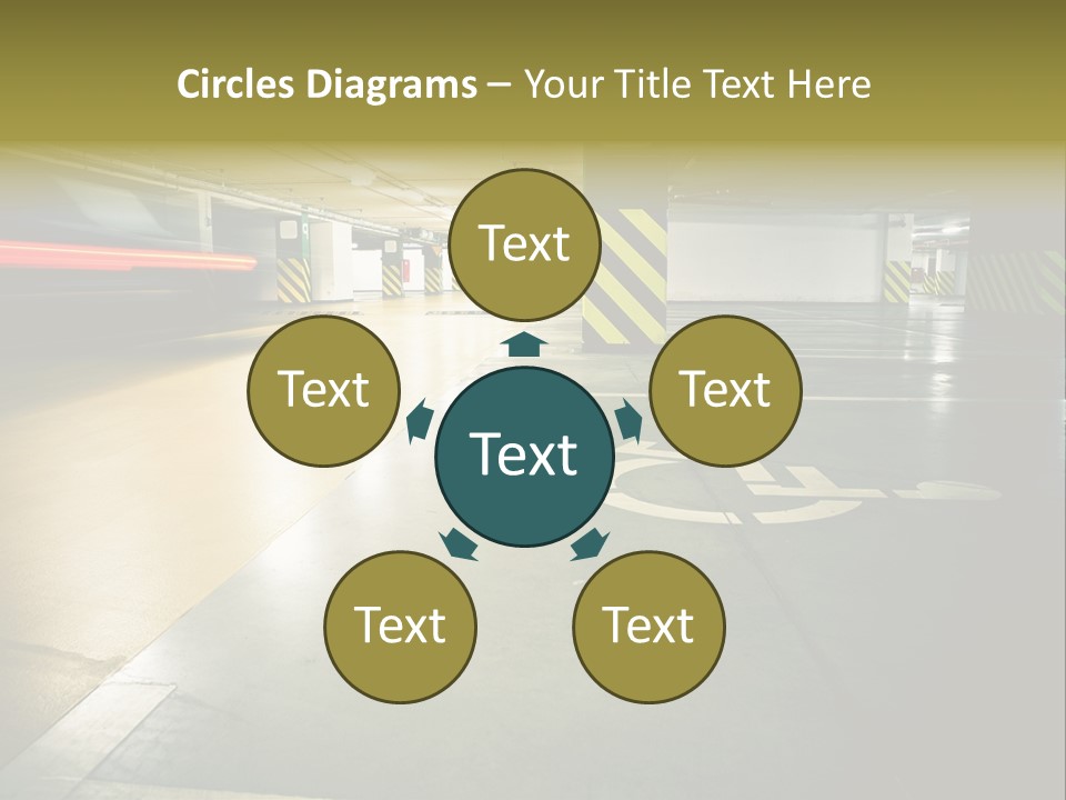 Place Automobile Working PowerPoint Template