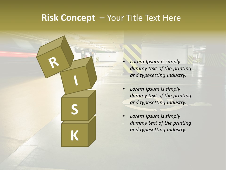 Place Automobile Working PowerPoint Template