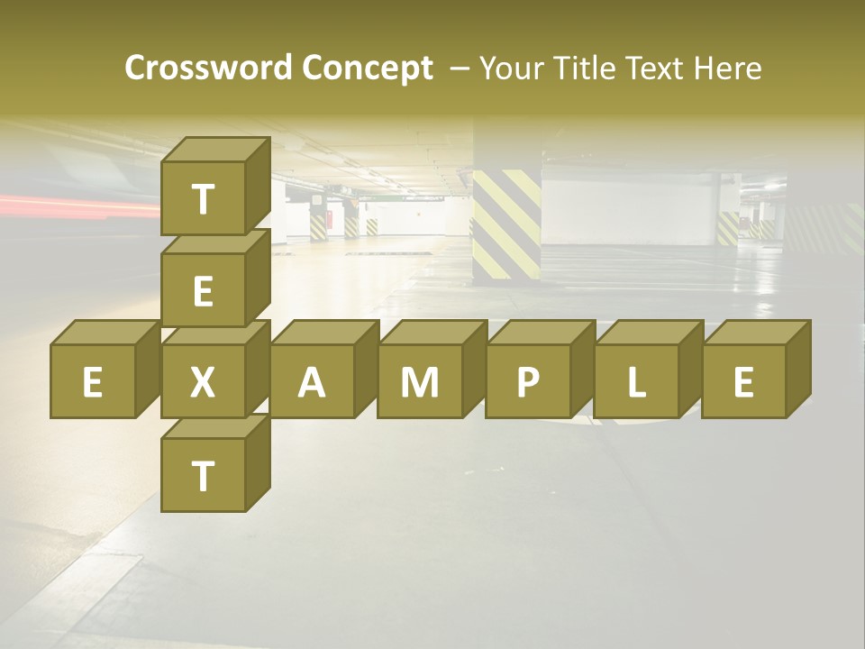 Place Automobile Working PowerPoint Template