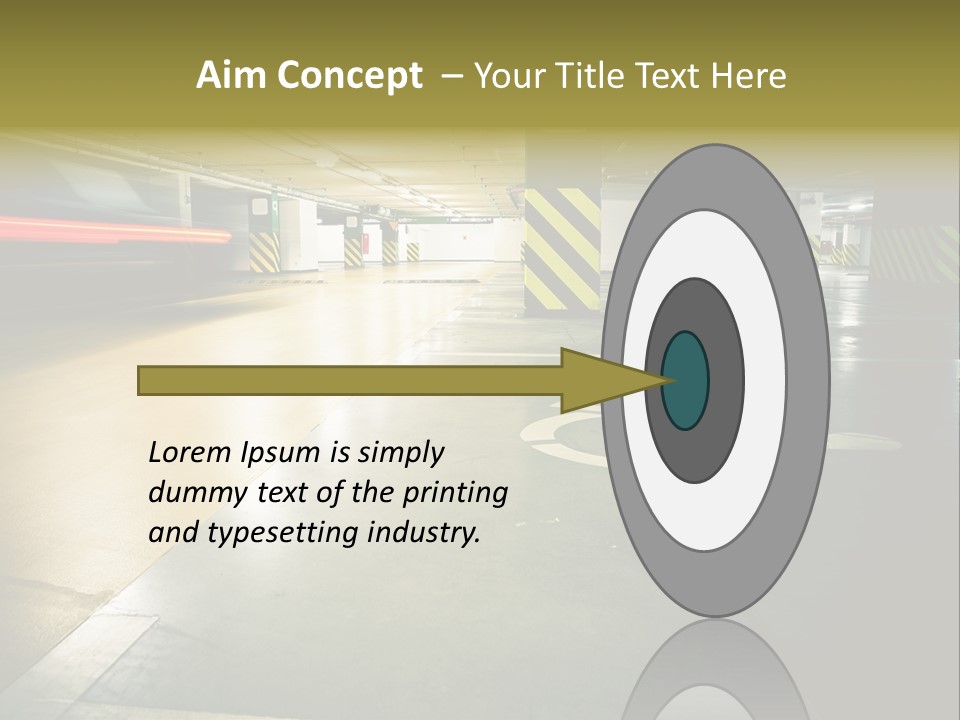 Place Automobile Working PowerPoint Template