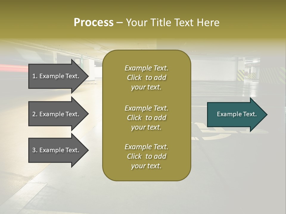 Place Automobile Working PowerPoint Template