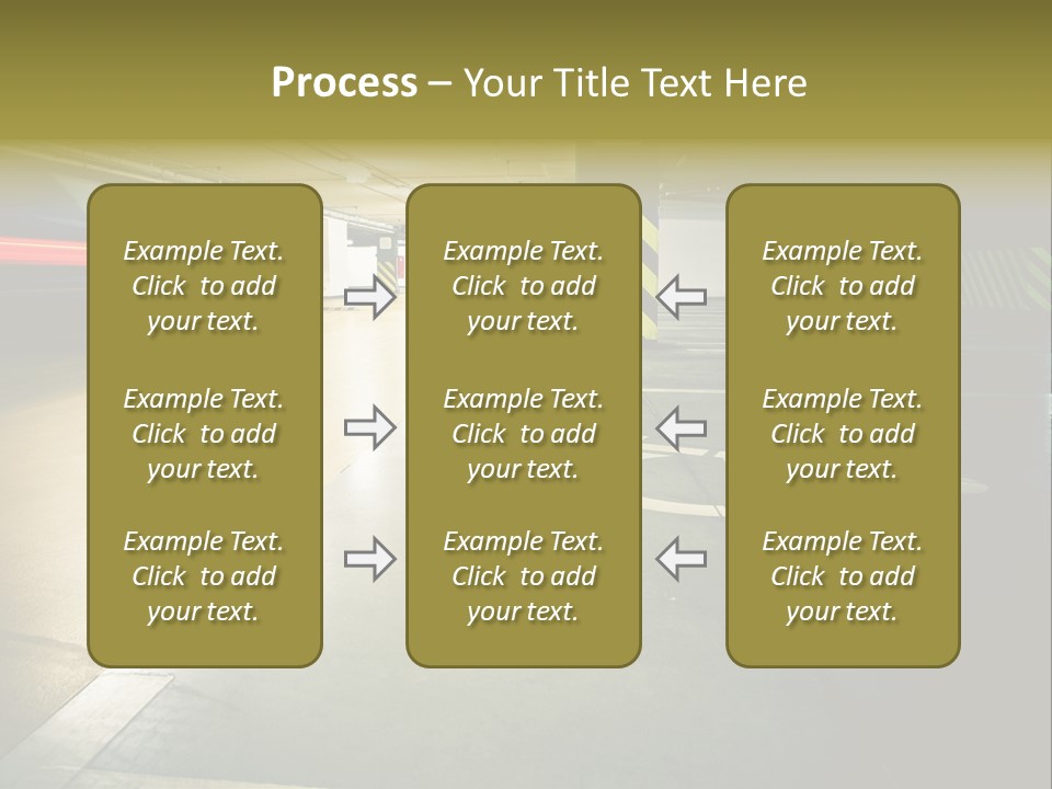 Place Automobile Working PowerPoint Template