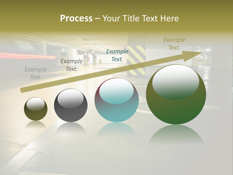 Place Automobile Working PowerPoint Template
