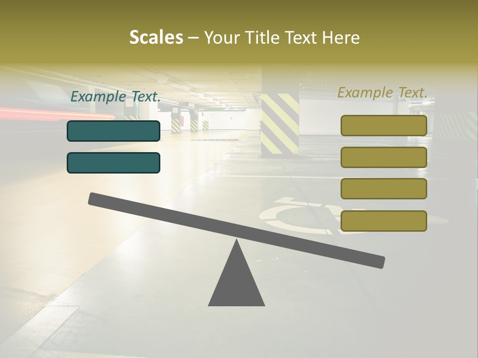 Place Automobile Working PowerPoint Template