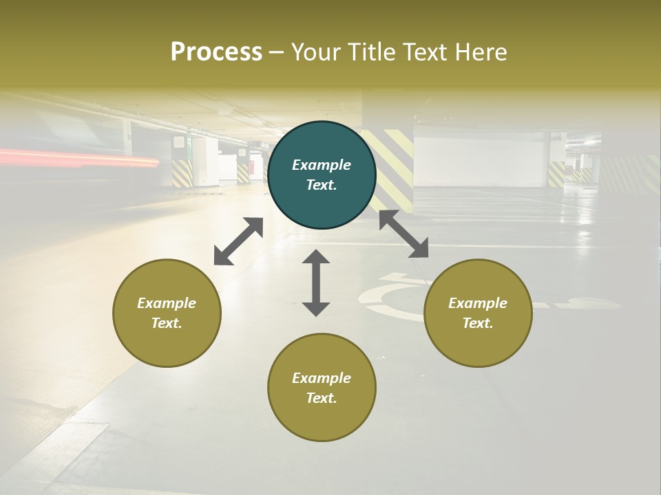 Place Automobile Working PowerPoint Template