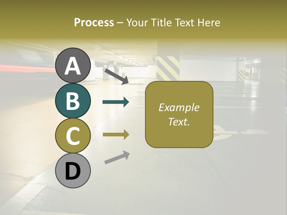 Place Automobile Working PowerPoint Template