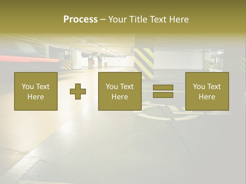 Place Automobile Working PowerPoint Template