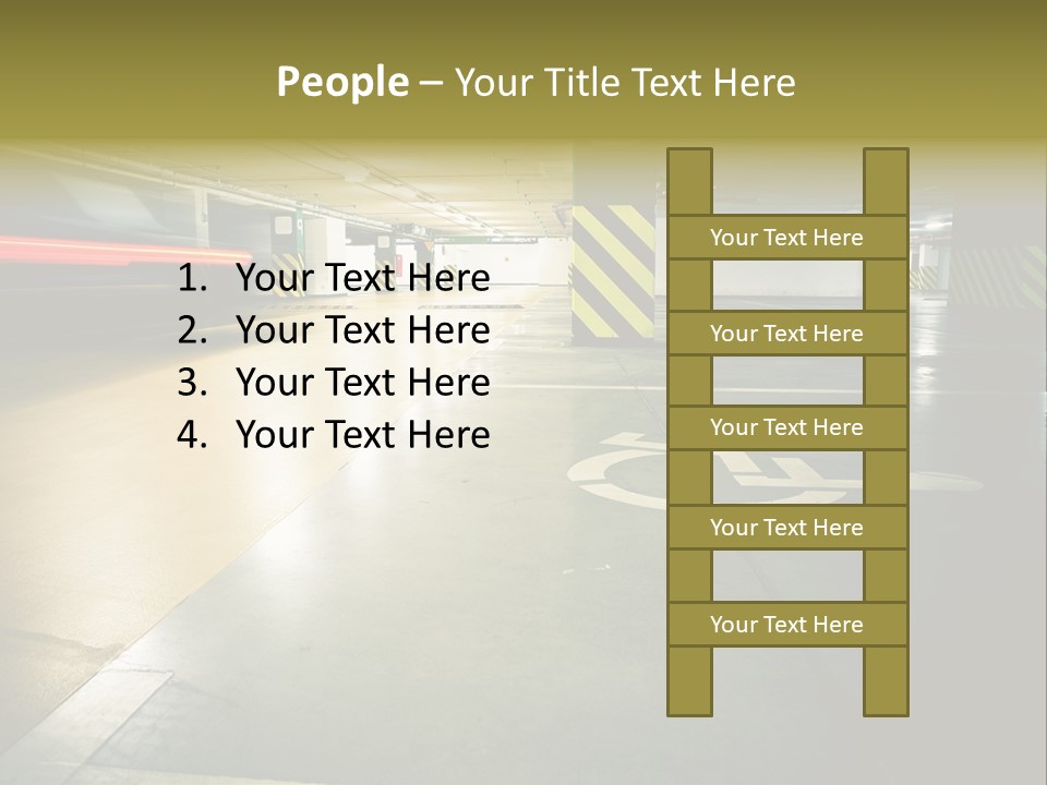 Place Automobile Working PowerPoint Template