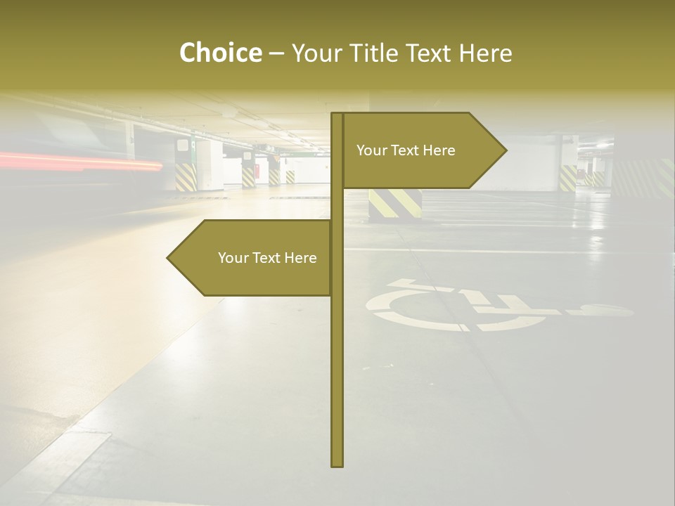 Place Automobile Working PowerPoint Template