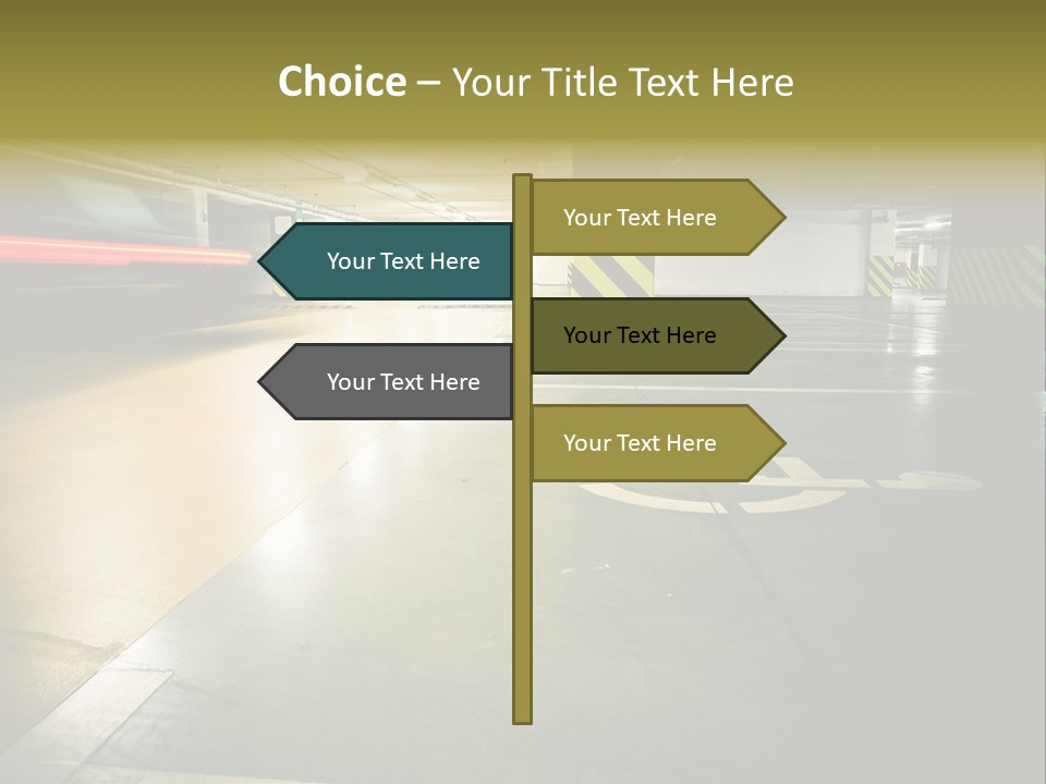 Place Automobile Working PowerPoint Template