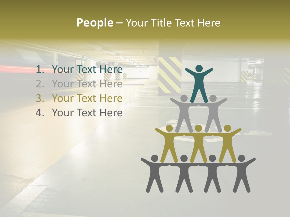 Place Automobile Working PowerPoint Template