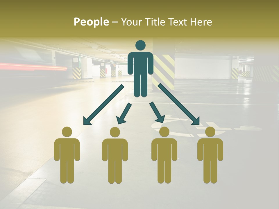 Place Automobile Working PowerPoint Template