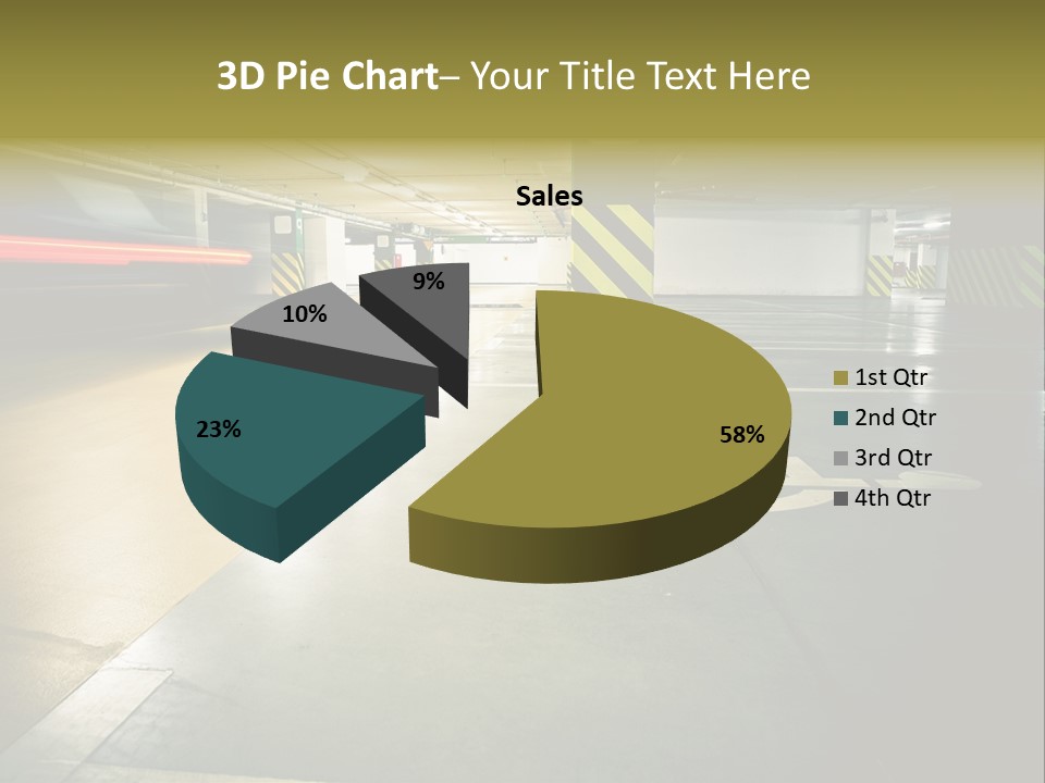 Place Automobile Working PowerPoint Template