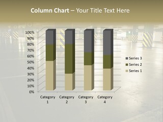 Car Parking In Garage PowerPoint Template