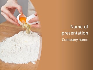 Table Crumpet Apron PowerPoint Template