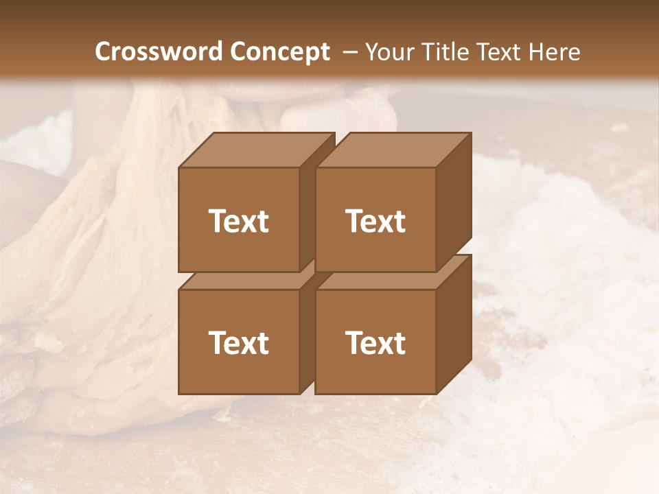 Table Raw Ingredient PowerPoint Template