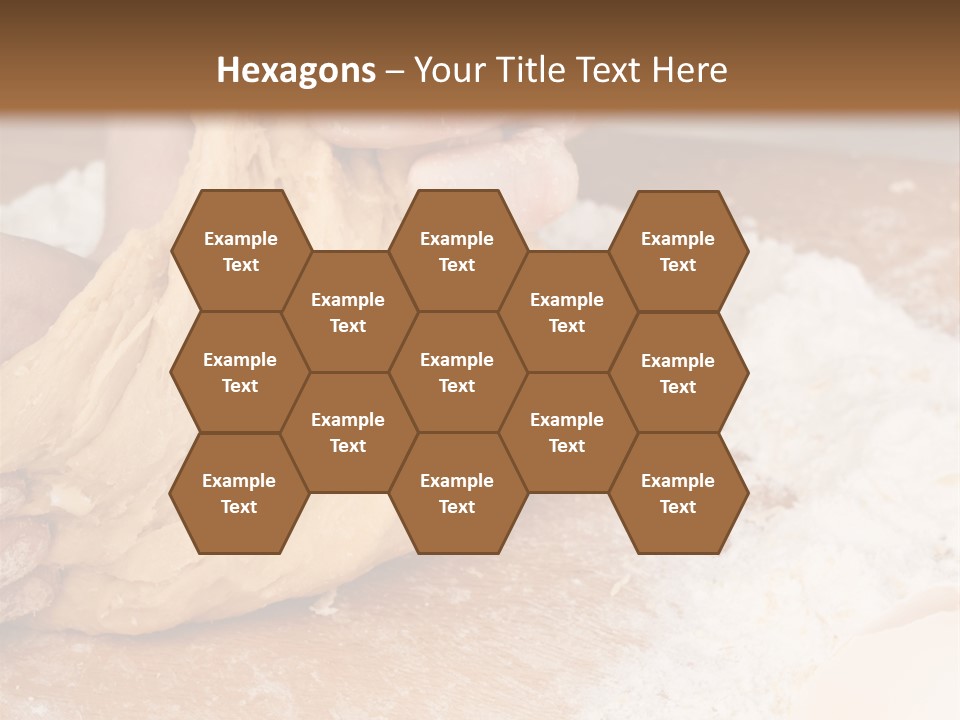 Table Raw Ingredient PowerPoint Template