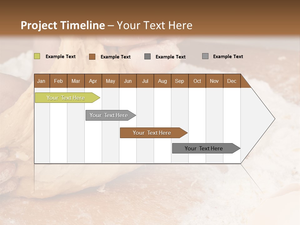 Table Raw Ingredient PowerPoint Template