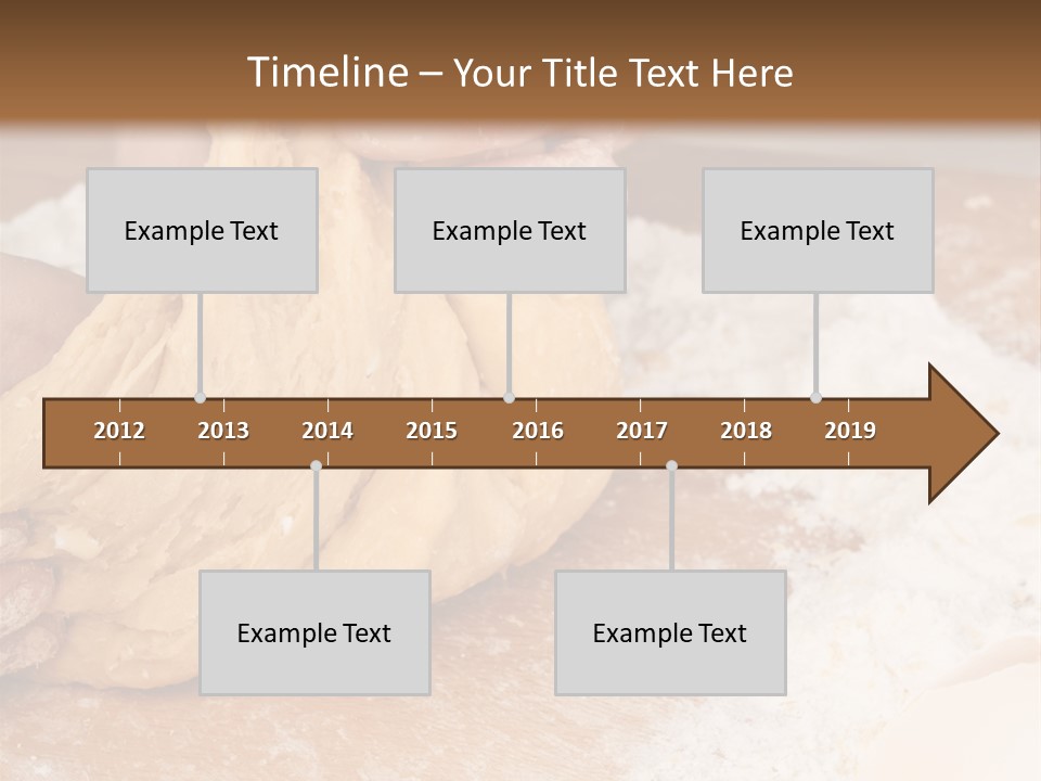 Table Raw Ingredient PowerPoint Template