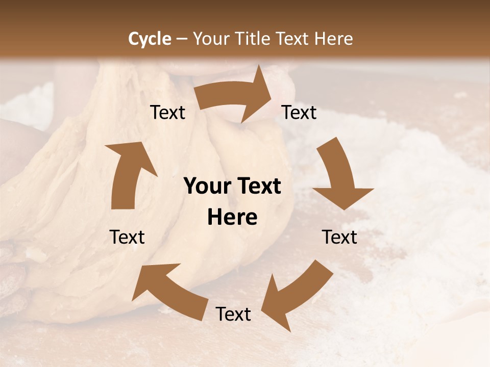 Table Raw Ingredient PowerPoint Template