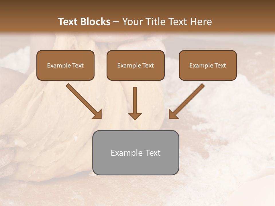 Table Raw Ingredient PowerPoint Template