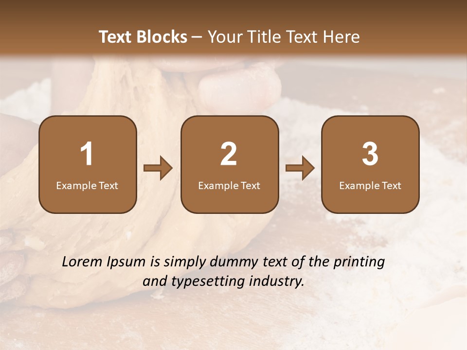 Table Raw Ingredient PowerPoint Template