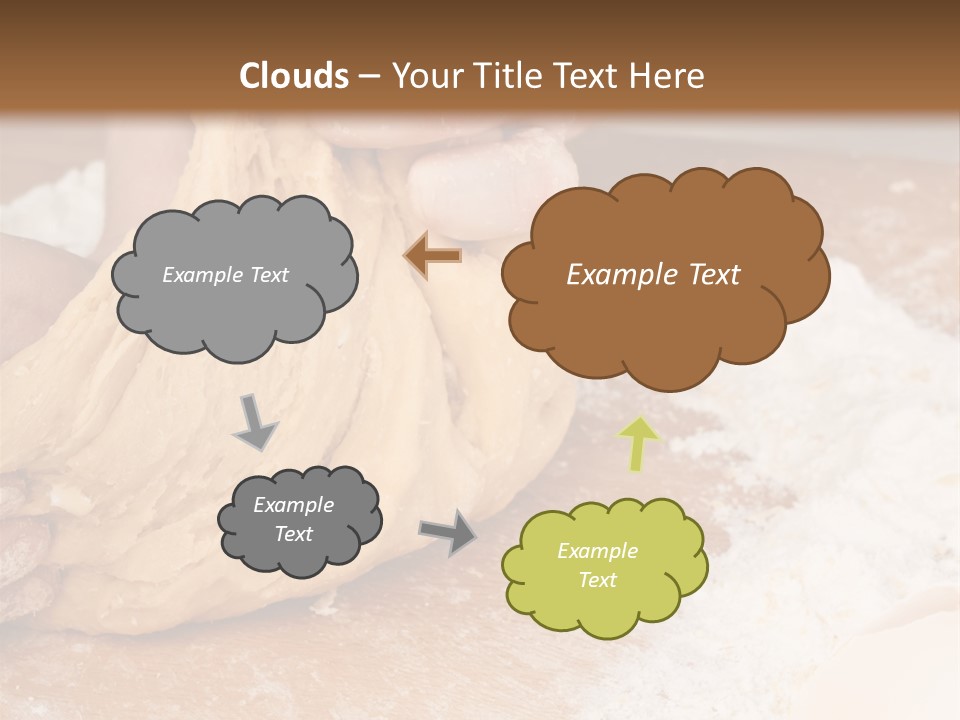 Table Raw Ingredient PowerPoint Template
