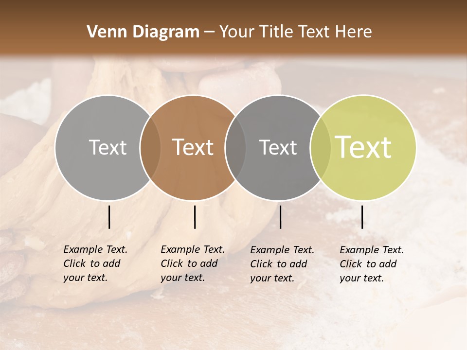 Table Raw Ingredient PowerPoint Template