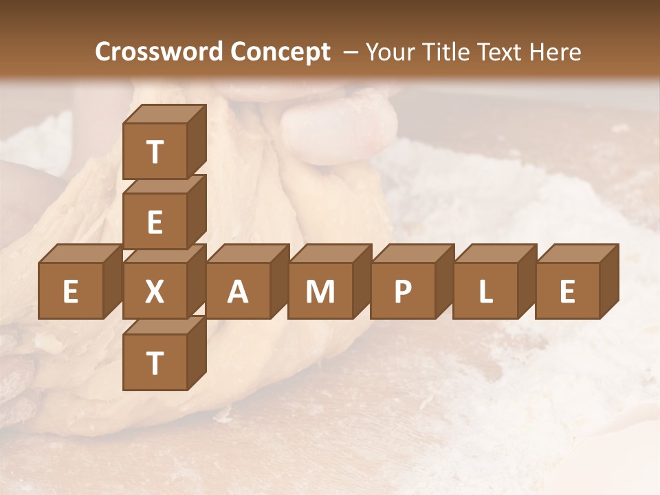 Table Raw Ingredient PowerPoint Template