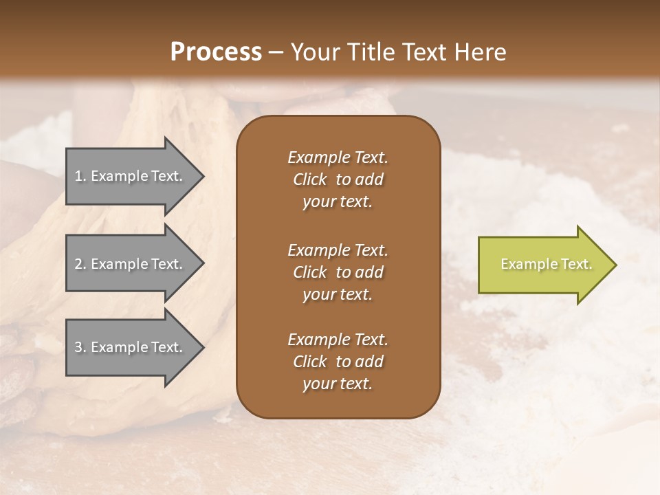 Table Raw Ingredient PowerPoint Template